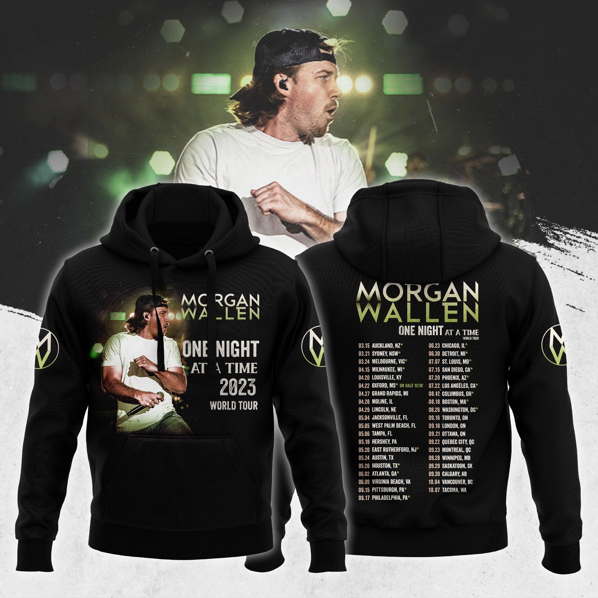 Morgan Wallen 2023 One Night at a Time Tour Jersey - BTF Trend