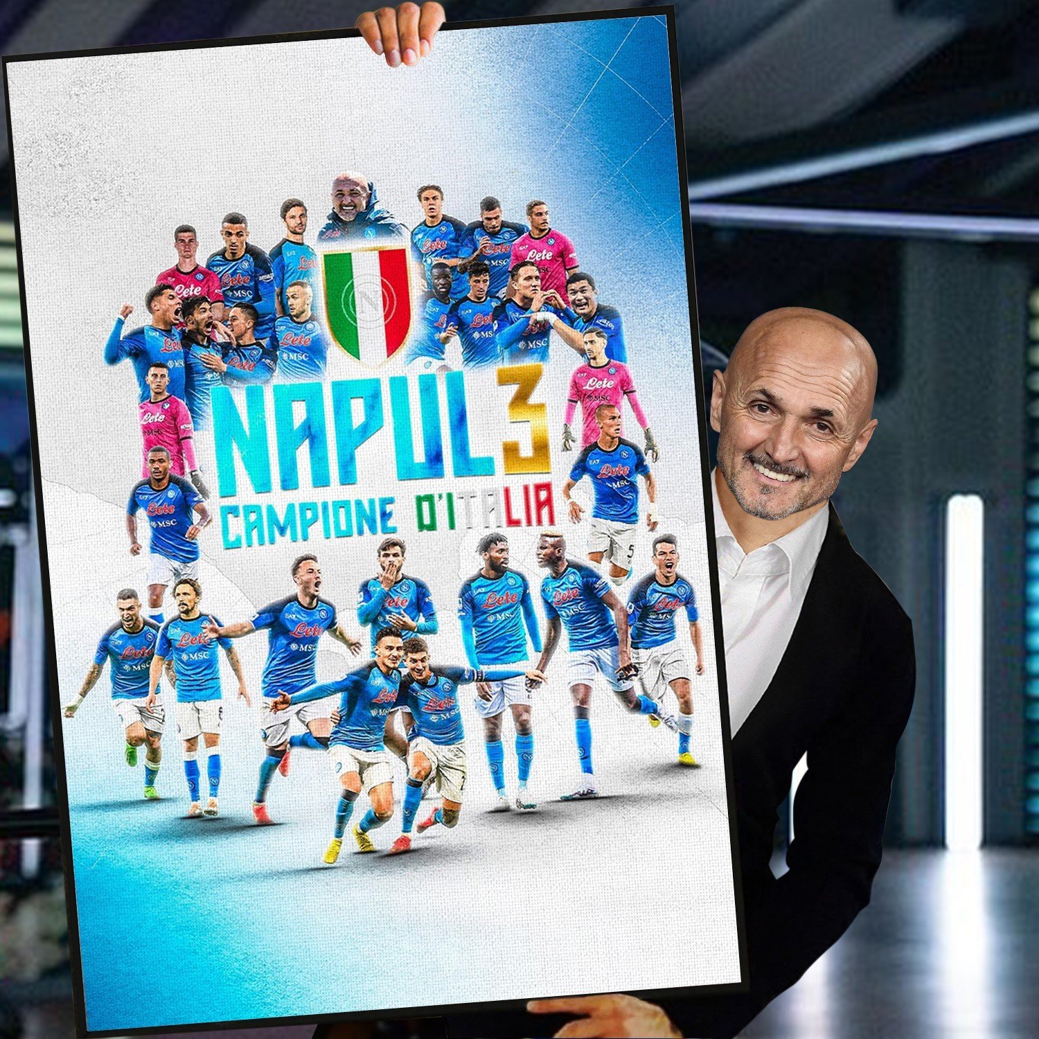 NAPOLI CAMPIONE D'ITALIA 2023 - BTF Store