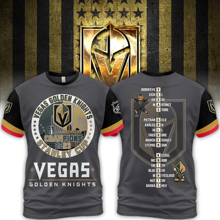 Vegas Golden Knights 2023 Stanley Cup Champions Hockey Jersey - BTF Trend