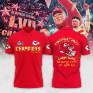 Kansas City Chiefs Champions Super Bowl LVII Polo Shirt - BTF Store