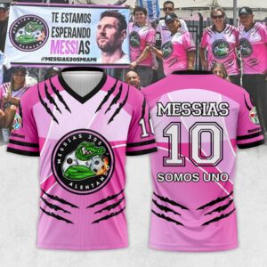 Lionel Messi Inter Miami CF Pink Womens Jersey - Ipeepz