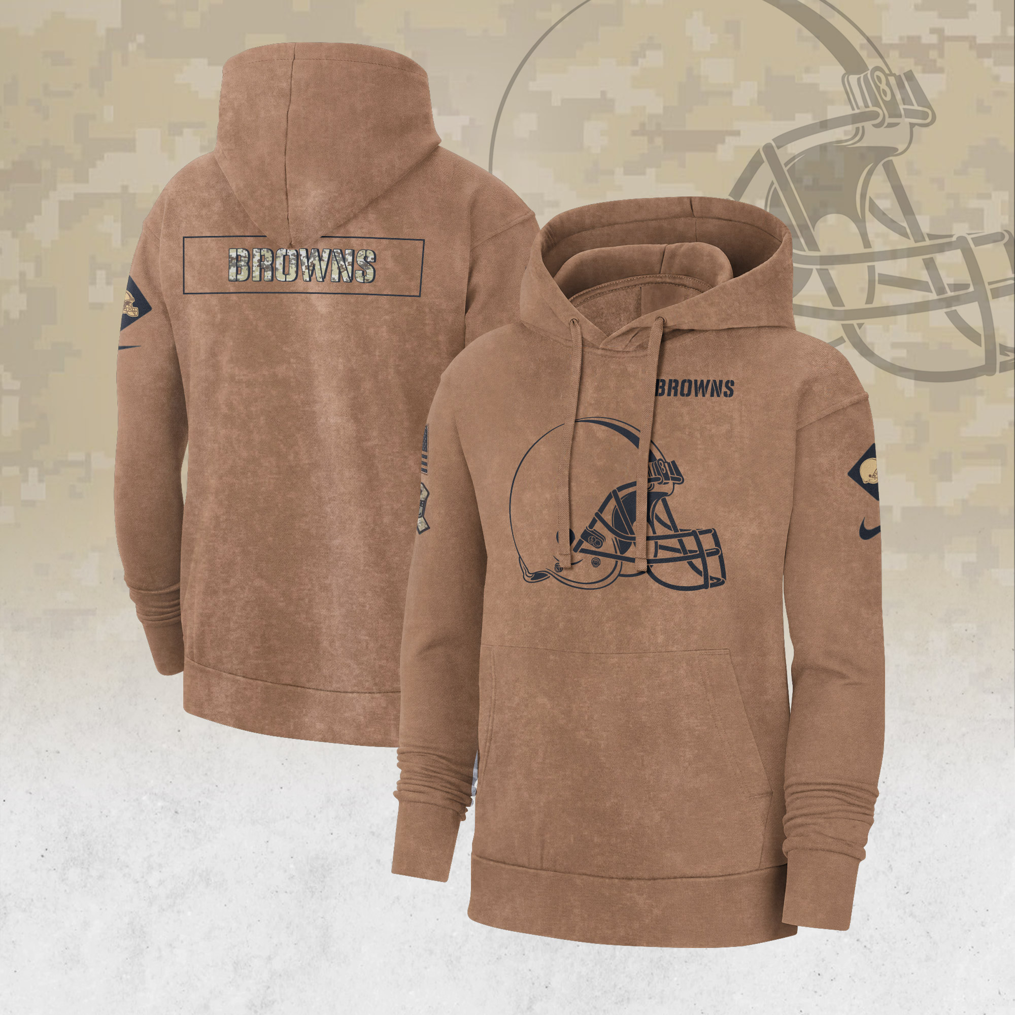 2023 Cleveland Browns Salute to Service Collection, Browns Salute to Service  Hoodies and Gear