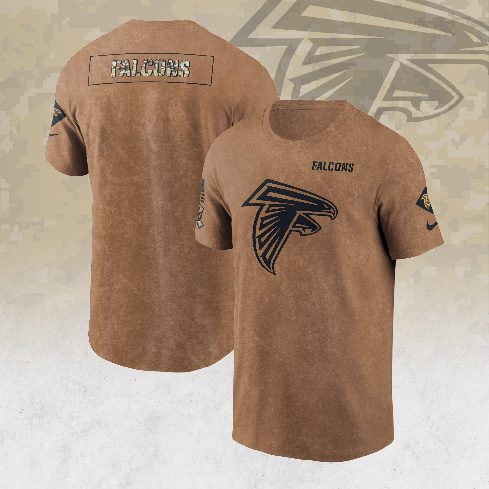 Atlanta Falcons Nike 2023 Salute To Service Long Sleeve T-Shirt