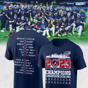 East Is Ours MLB Atlanta Braves 2022 T-Shirt