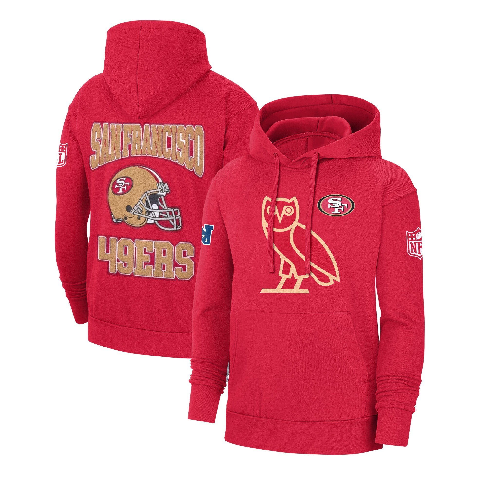 49ers Owl Hoodie / Zip Hoodie Shirt - BTF Store