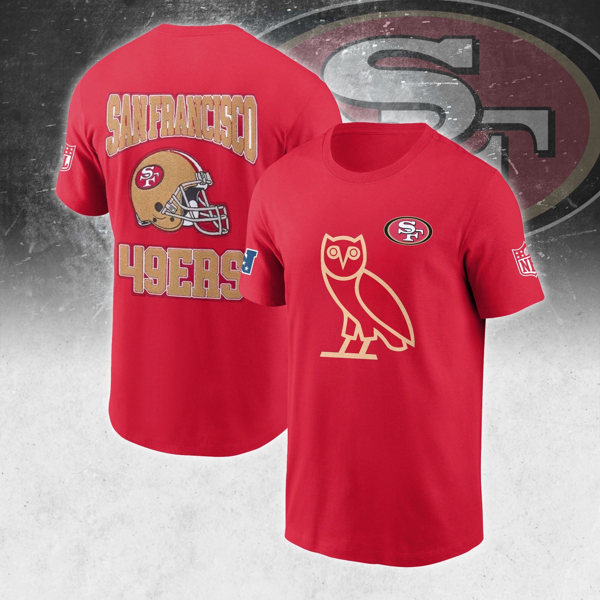 49ERS OWL Hoodie/T-shirt/Sweatshirt/Polo/Jersey/HawaiiShirt - BTF