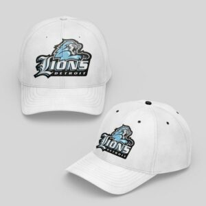 Detroit Lions Polo Shirt + Sitching Cap - BTF Store