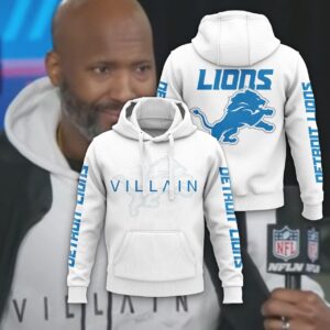 Detroit Lions Villain Crop Hoodie vs Legging - BTF Store