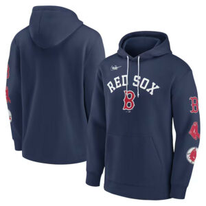 Boston Red Sox Navy Rewind Lefty Hoodie - BTF Trend