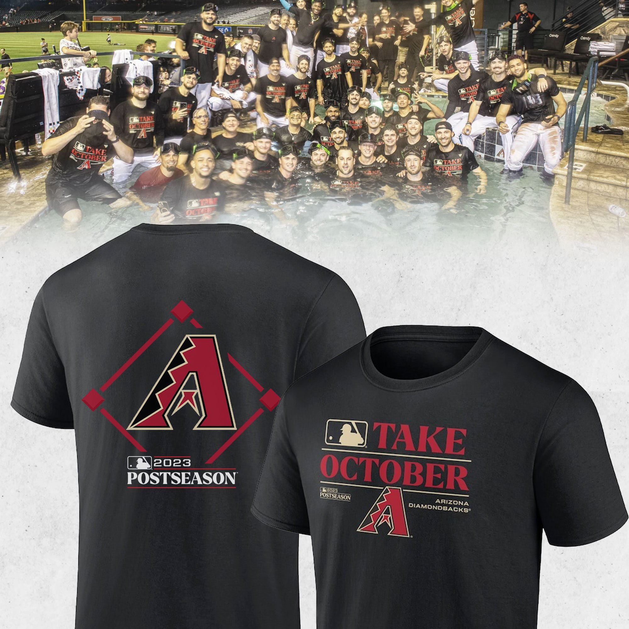 Official arizona Diamondbacks Take October 2023 Postseason T-Shirt