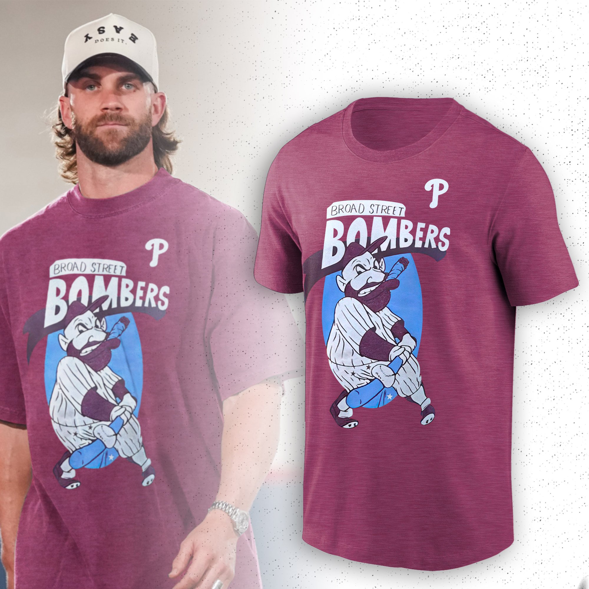 The Broad Street Bombers Shirt - Phillies Playoff Baseball Unisex
