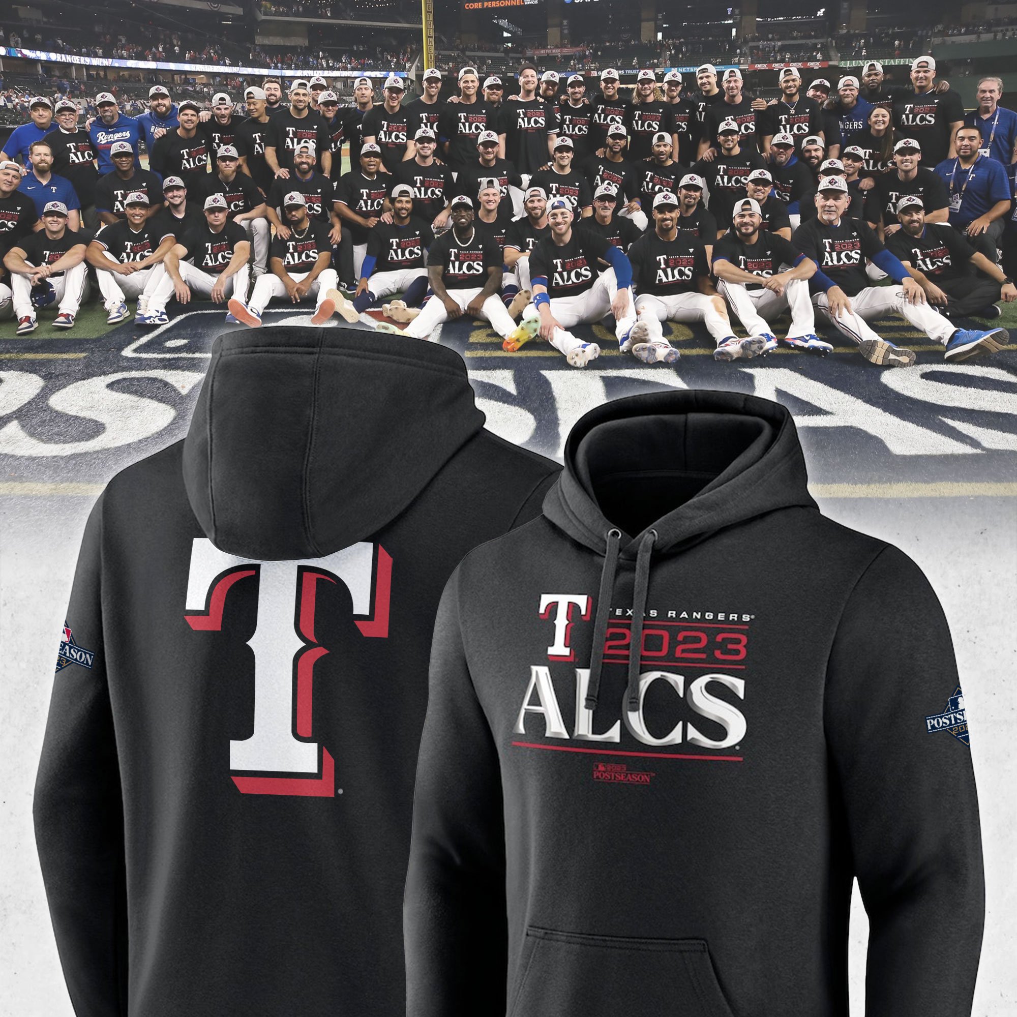 Texas Rangers Branded Black Shirt - BTF Trend