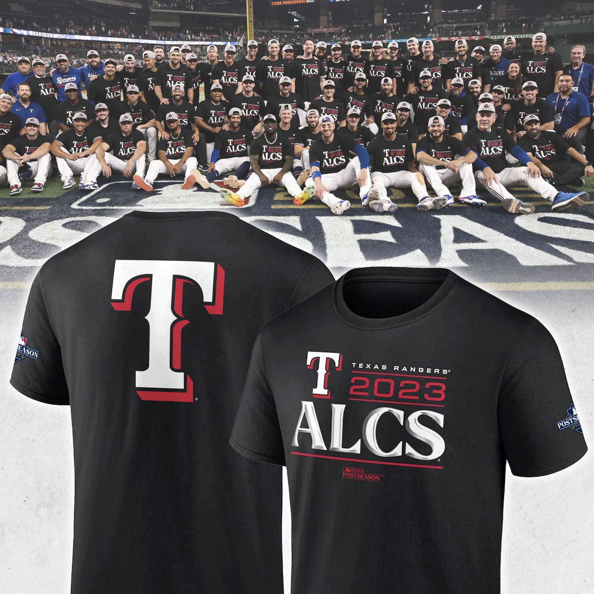 Texas Rangers Branded Black Shirt - BTF Trend