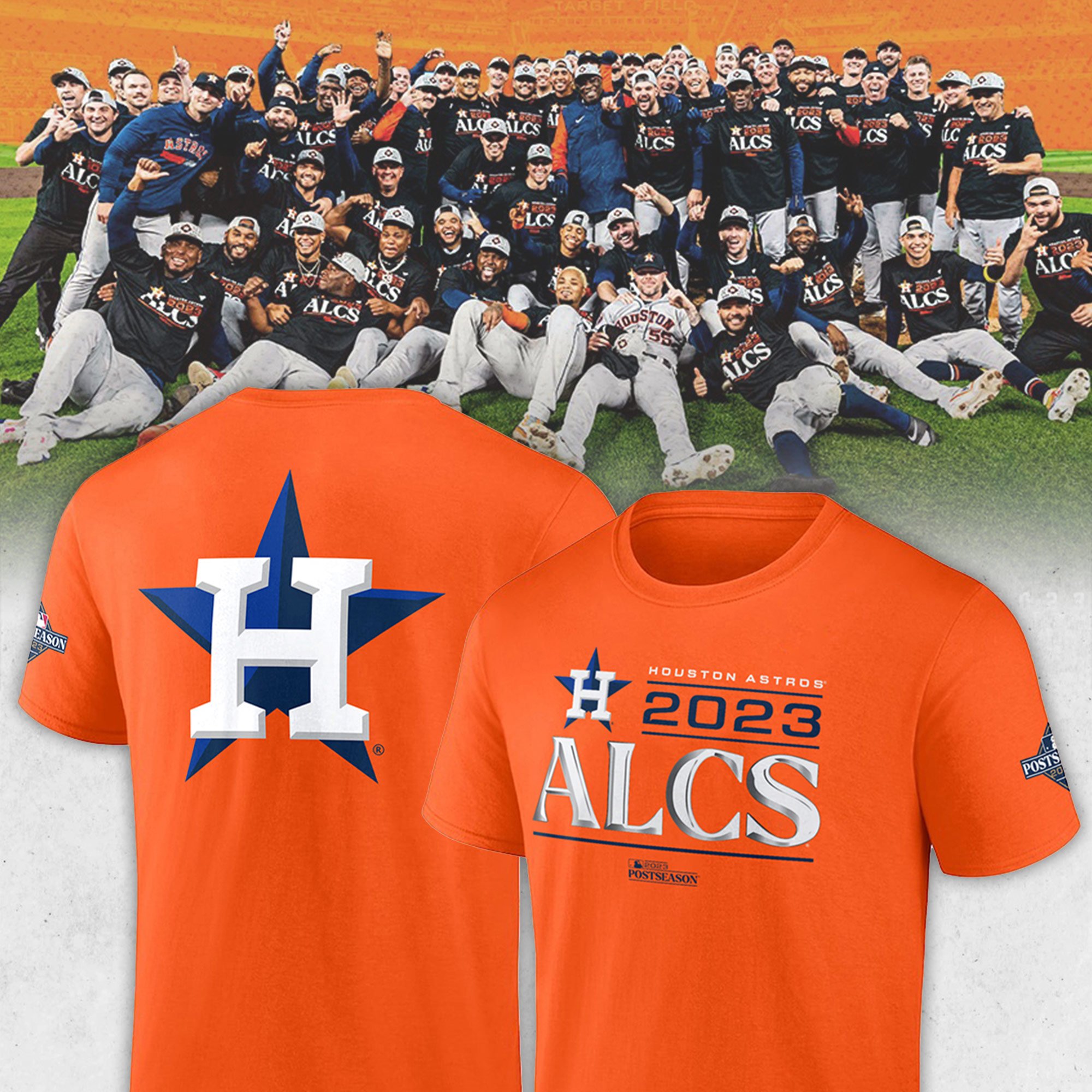 Houston Astros Branded 2023 Division Series Winner Locker Room Shirt-Hoodie  - BTF Trend