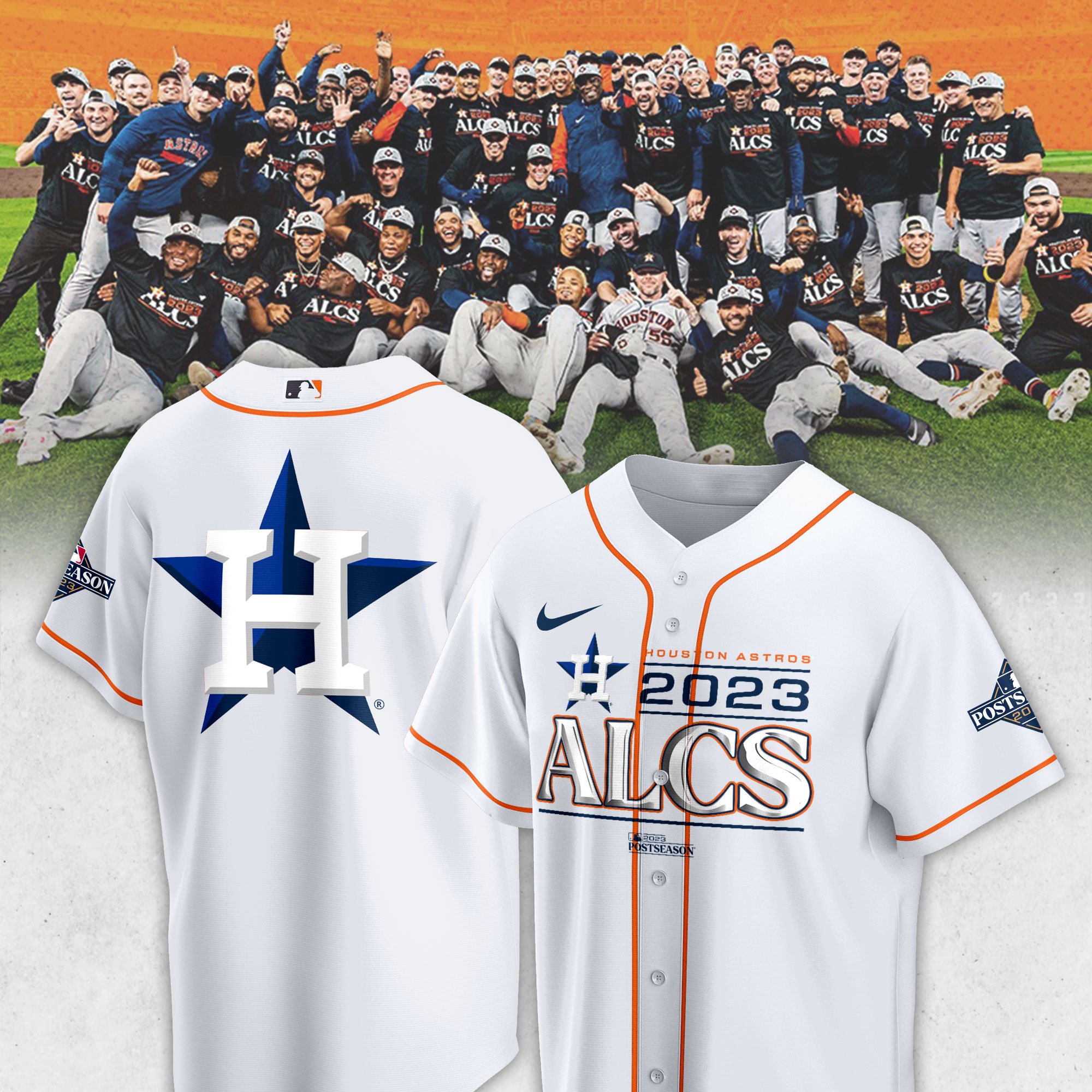 Houston Astros Branded 2023 Division Series Winner Locker Room Shirt-Hoodie  - BTF Trend